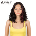Noble 13x7 Lace Front Wig Synthetic 12 inch Long Wavy ombre blonde Wigs For Women Ombre Lace Front Wig Synthetic Lace Front Wig