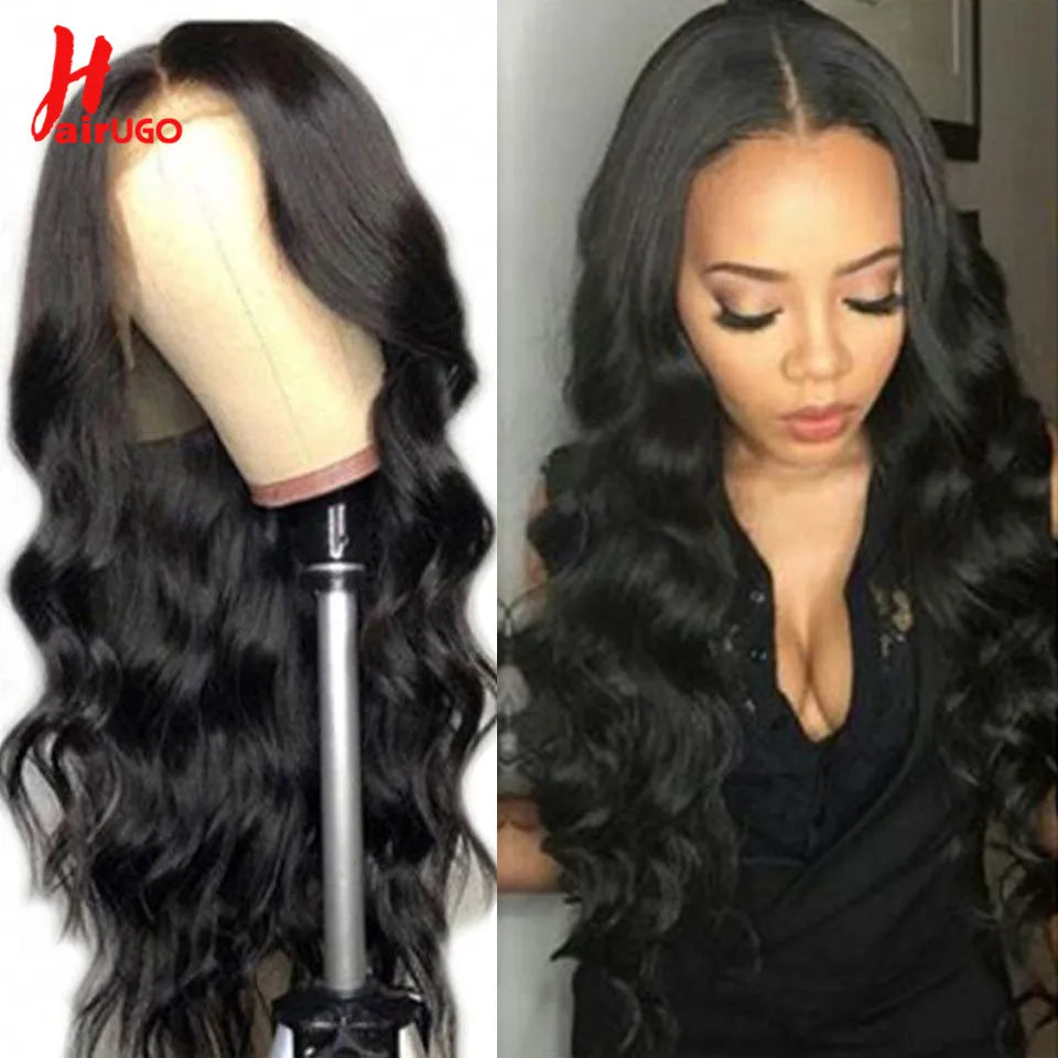 Remy Body Wave 13*4 Lace Front Wigs Human Hair 13x4 Lace Front Human Hair Wigs Body Wave Full Front Wigs For Women Pre Plucked