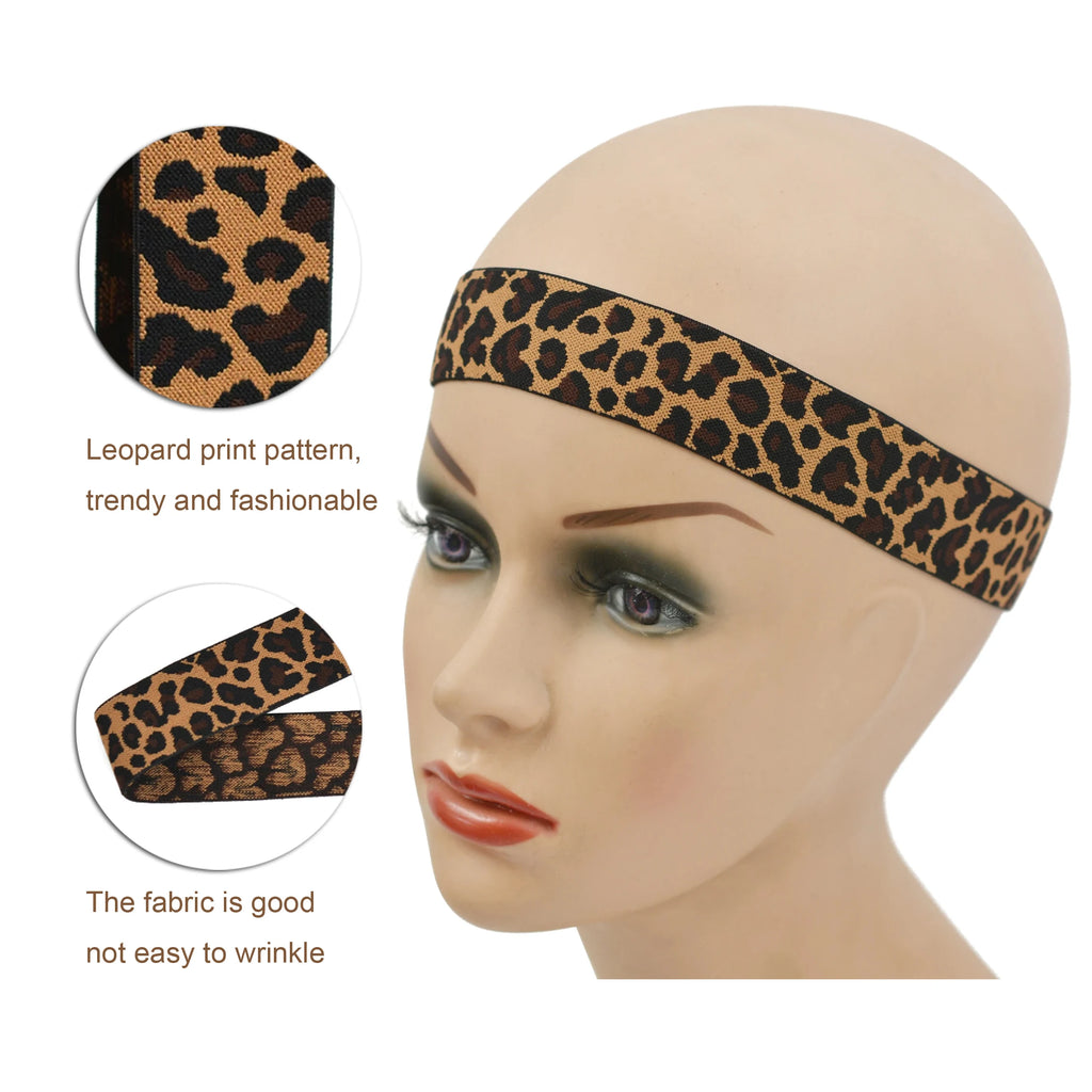 1 Pcs Elastic Band Elastic Headband Melting Bands Edge Wrap Band Adjustable Headband for Wigs