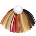 BHF Human Hair Color Rings Swatches For Human Hair Extensions Salon Tools Hair