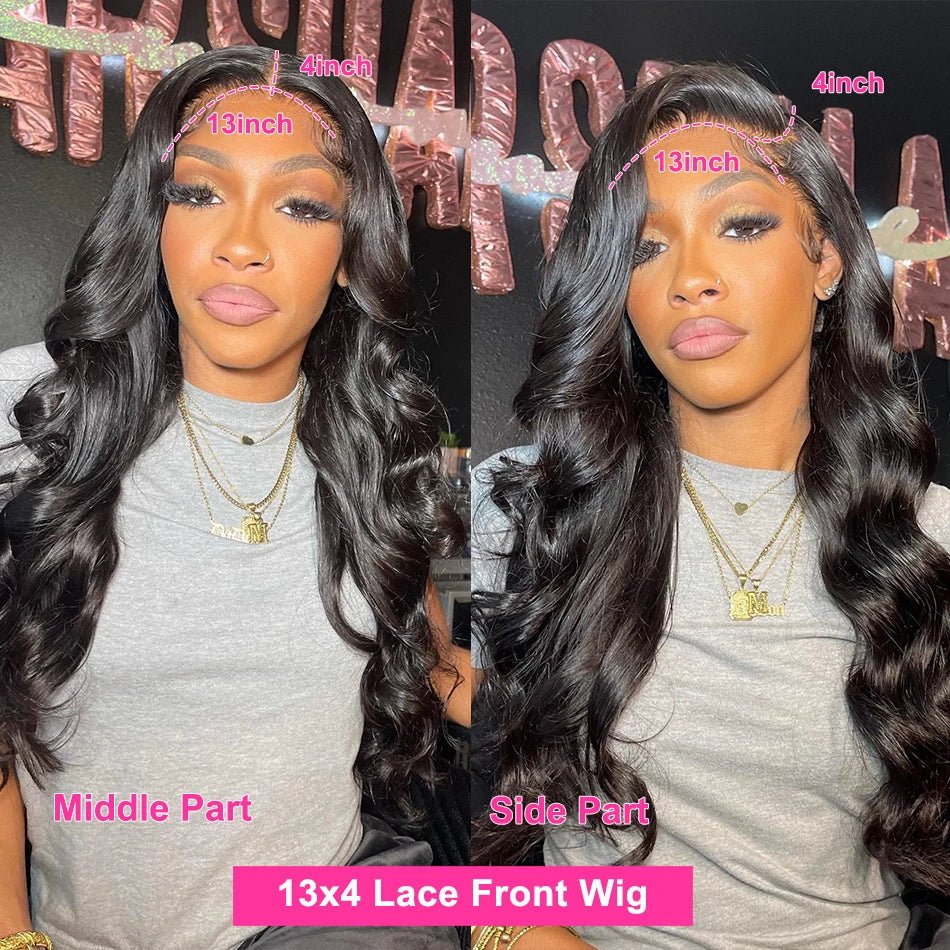 30 40 Inch 13x4 13x6 Hd Body Wave Lace Front Wigs Pre Plucked Loose Wave Lace Frontal Wig Water Wave Human Hair Wigs For Women