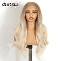 Noble Synthetic Lace Front Wig Cosplay 13X6 Lace Front Wig 26 Inch Body Wavy Lace Wig For Women Lace Front Wig Ombre Blonde Wig