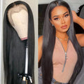 Malaysia Remy Silky Straight 13*5*2 T Lace Human Hair Wigs For Black Women Straight Transparent Human Hair Lace Front Wigs