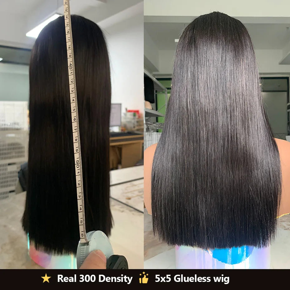 13x6 13x4 Lace Frontal Wigs 100% Human Hair Real 250 300 Density 2x6 5x5 Glueless Wig Super Double Drawn Bob Wig For Black Women