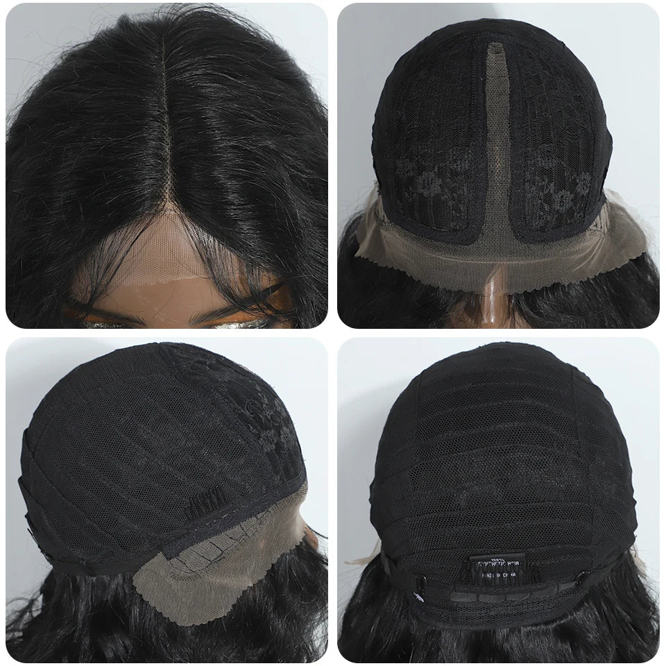 20 Inch Synthetic Lace Front Wig Blonde Brown Curly Lace Part Lace Wig For Women Lace Front Wig Cosplay Wig