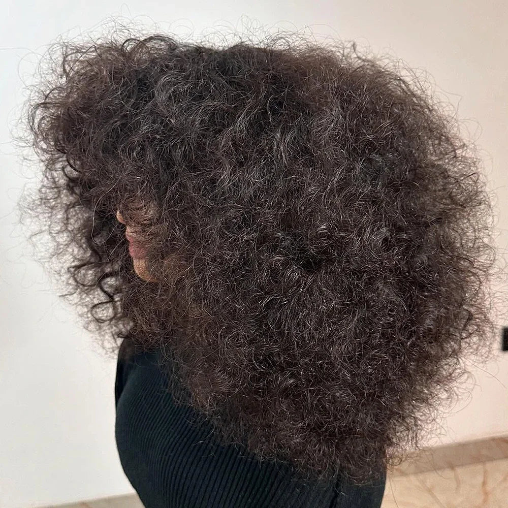 Soft Natural Black Kinky Curly 13x4*1 Lace Front Hair Wig Long 26 Inch 180density For Women With Baby Hair Preplucked synthetic