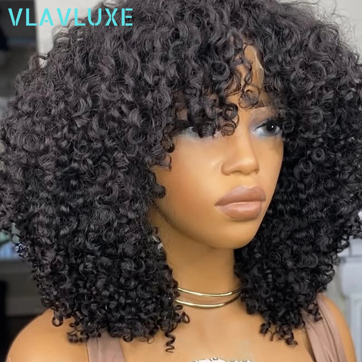 Short Curly Water Wave Human Hair Bob Wigs 360 HD Lace Frontal Human Hair Remy Human Wig For Women Pre Plucked Wear Go Glueless