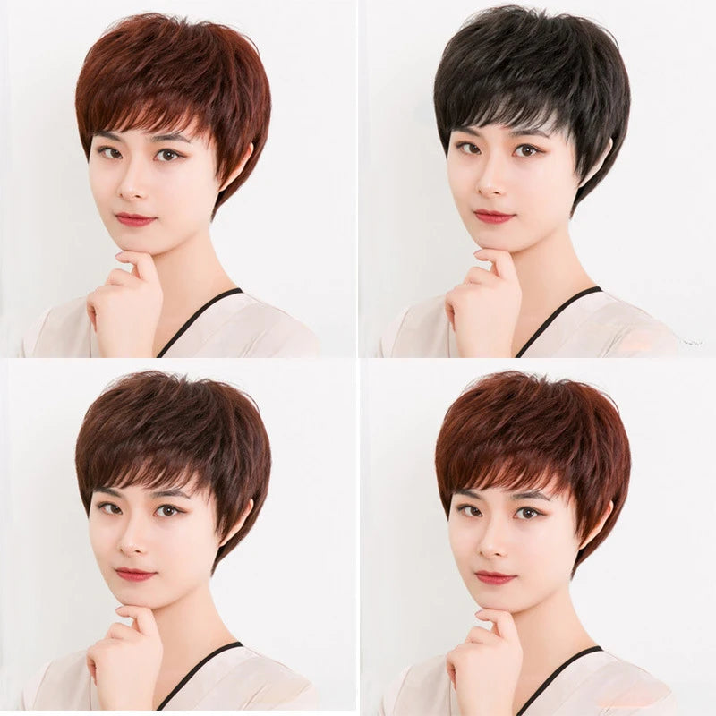 Peluca De Cabello 100% Humano Short Curly Lace Front Human Hair Bob Wig Glueless Ready To Wear Pre Cut for Women Daily Use