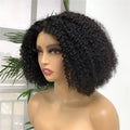 Kinky Curly Bob Wigs Afro Kinky 4*4 Lace Closure Wigs Kinky Curly Human Hair Wigs Afro Kinky Curly BOB Wigs For Women HairUGo