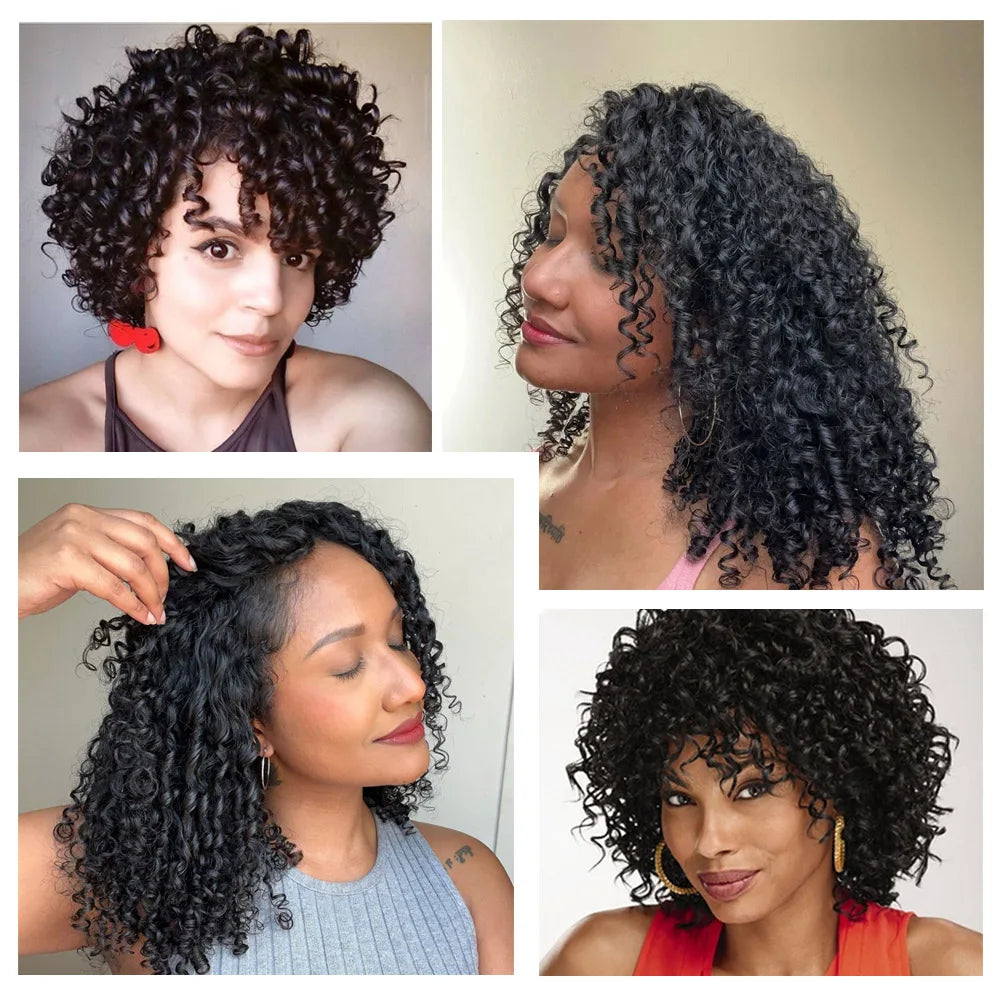 Beauty Plus Human Hair 3/4 Bundles Funmi Telephone Spiral Curly South Africa Hair Vendors Wholesale Remy Metodo Curly Human Hair