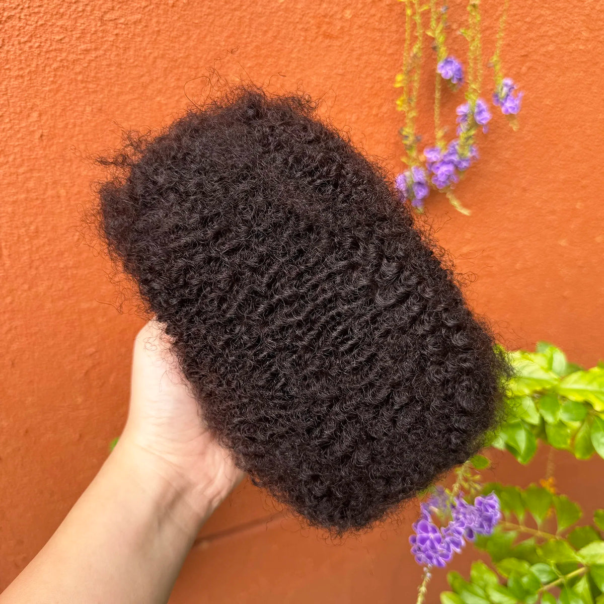 4C Afro Kinky Bulk Human Hair Extensions No Weft 10-18 Inch Brazilian Remy for Locs Micro Twist Braiding 30/50g Pack