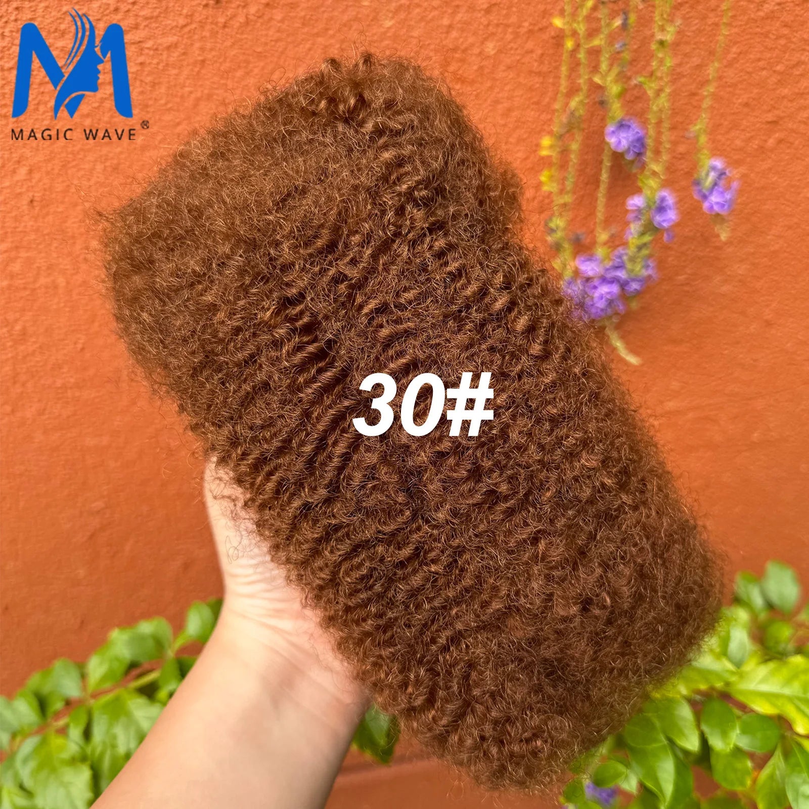 4C Afro Kinky Bulk Human Hair Extensions No Weft 10-18 Inch Brazilian Remy for Locs Micro Twist Braiding 30/50g Pack