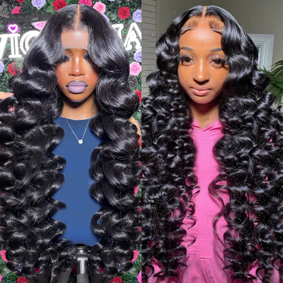 Lumiere HD 5x5 6x6 7x7 Lace Closure Loose Deep Wave Pre Plucked Swiss 13x4 13x6 Full Frontal Only Natural Black 100% Human Hair