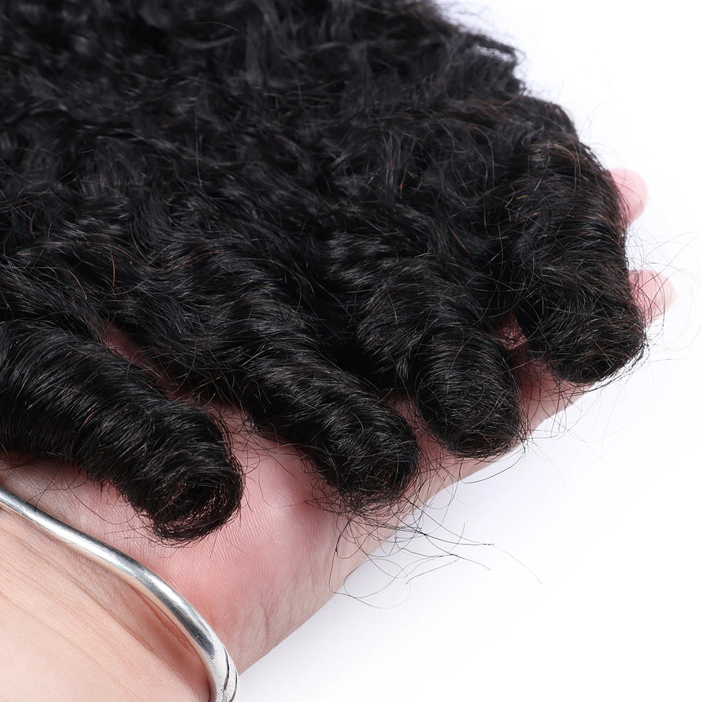 Burmese Curly Human Hair Bundles Pixie Curly Bundles Human Virgin Hair Weave Bundle Ocean Spiral Curly Hair 1 3 4 Bundles