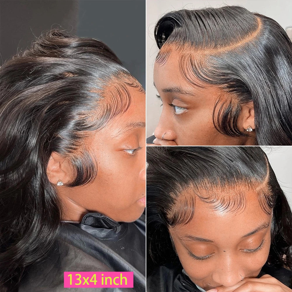 13 By 6 Lace Frontal Wig Human Hair Lace Front Wig Human Hair Body Wave 13x6 Hd Lace Frontal Wig Body Wave Bundles Human Hair