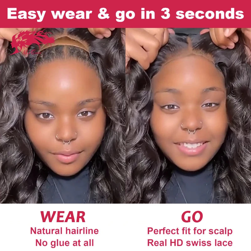 Body Wave Wear & Go Glueless Wig – HD Lace, 14-32 Inch