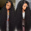 200% Density Deep Wave Frontal Wig 13x4 13x6 HD Curly Lace Front Human Hair Wigs For Women Water Wave Lace Front Wig Remy Hair