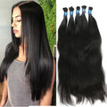 Virgin Human Hair Bulk Braiding Good Quality 100% Real Natural Human Hair Braids Unprocessed No Weft Hair Bundles For Salon
