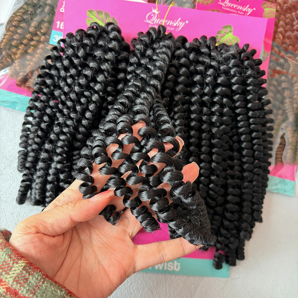 High Quality Human-Like Passion Twist Braiding Hair 30Inch Synthetic Hair Extensions Realistic Shine  for Women Beauty