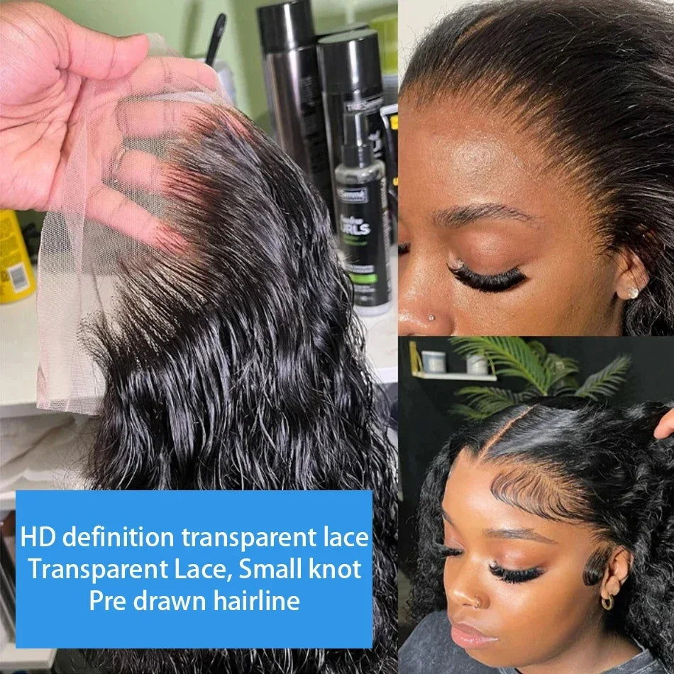 Brazilian Hair Kinky Curly 4X4 Lace Closure Short Bob Wig 100% Human Hair Wig for Women 13x4 Lace Bob Virgin Hair Jerry Curl Wig