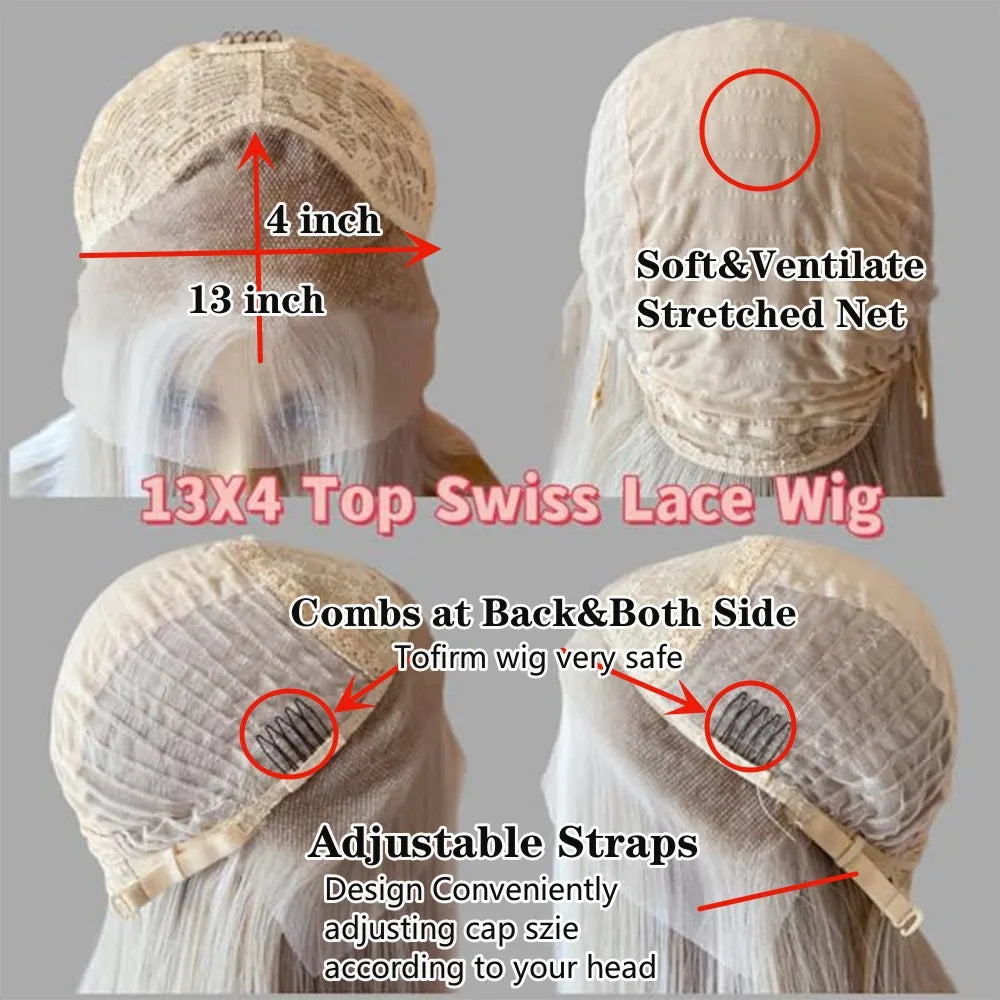 Layered Short Wave Bob Wig Warm Blonde Highlights Lace Front Wig Heat Resistant Fiber Dark Roots Realistic Look Free Part Wig