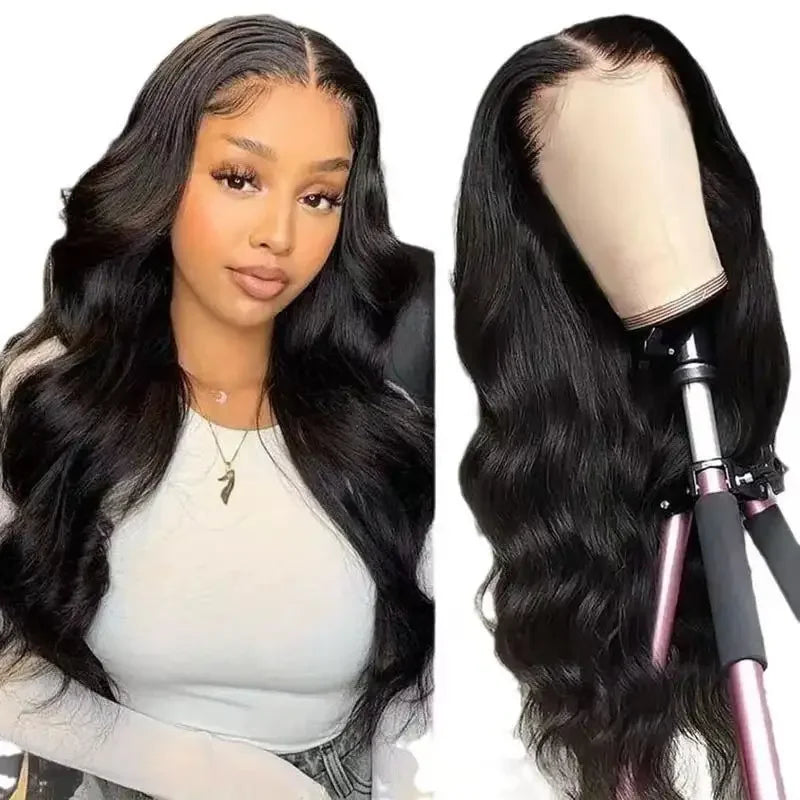2026 New Highlight human hair wig, piano color, lace front wig, Brazilian wig, women's  blonde hair, lace wig, honey body wave