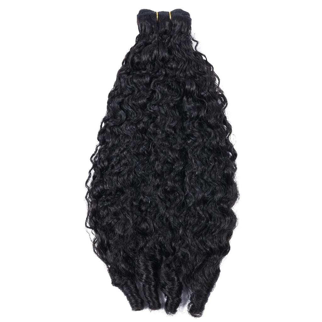 Burmese Curly Human Hair Bundles Pixie Curly Bundles Human Virgin Hair Weave Bundle Ocean Spiral Curly Hair 1 3 4 Bundles