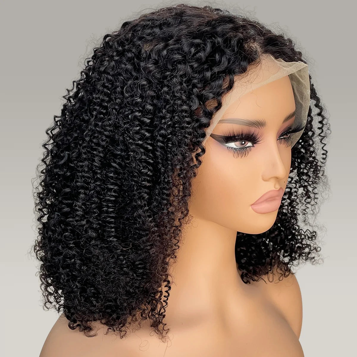 250 Density Curly 13x4 Transparent Lace Front Wigs 100% Human Hair For Black Women Brazilian P430 Colored Human Hair Wigs