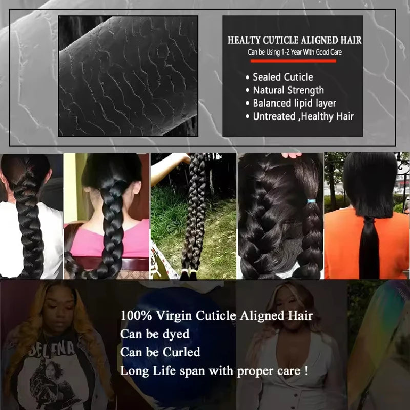 Raw Straight Human Hair Bundles 12A Grade Bone Straight Virgin Human Extensions 100% Original Vietnamese 4C Hair Double Weft