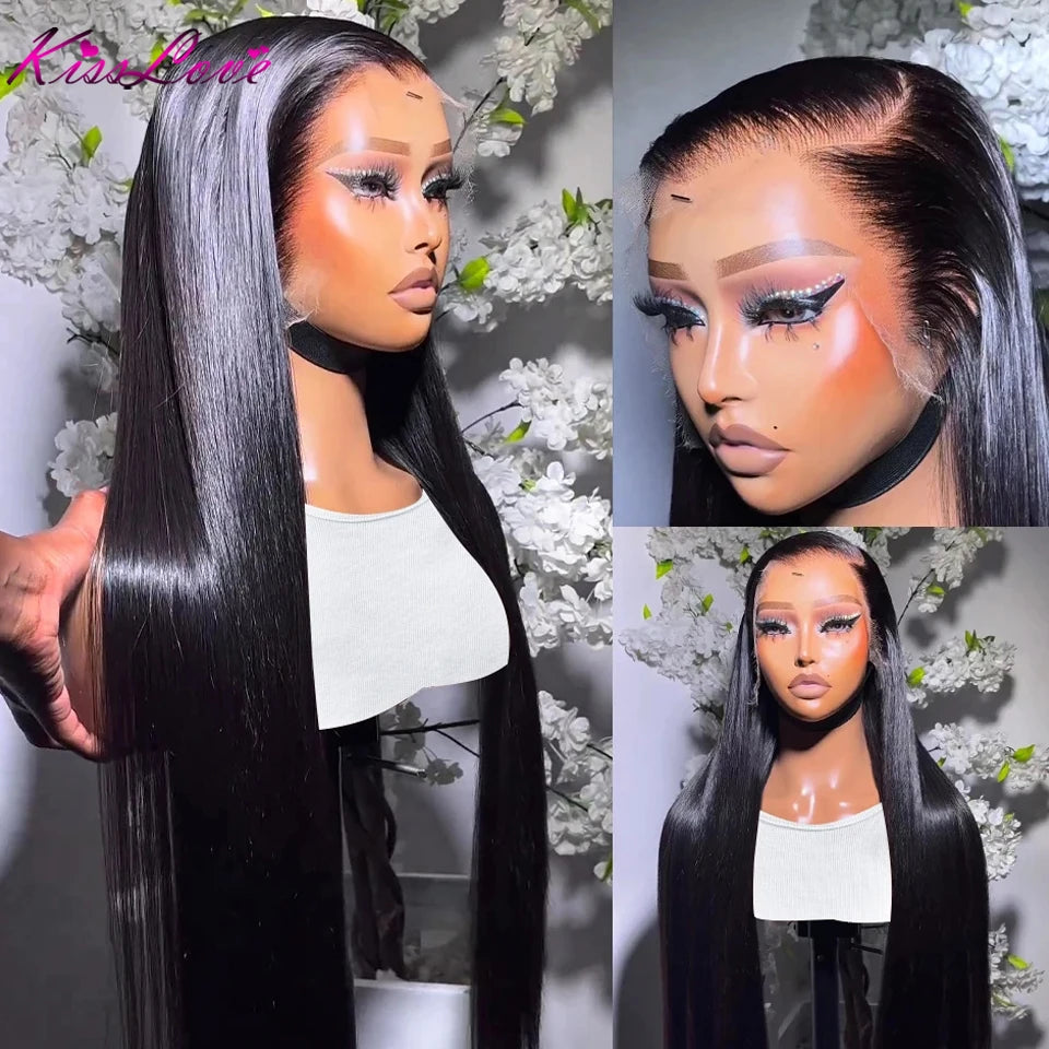 HD Lace Wig 13x6 Human Hair Straight 13x4 Lace Front Human Hair Wigs 5x5 Glueless Wig Pre Plucked 13x6 Full HD Lace Frontal Wigs