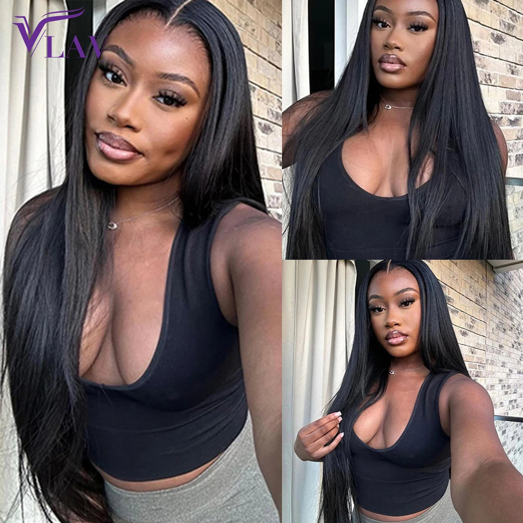 30 Inch Lace Front Wigs Human Hair Glueless Wigs Human Hair Silky Straight Human HairLace Frontal Wigs 13×6 HD Lace Frontal Wigs
