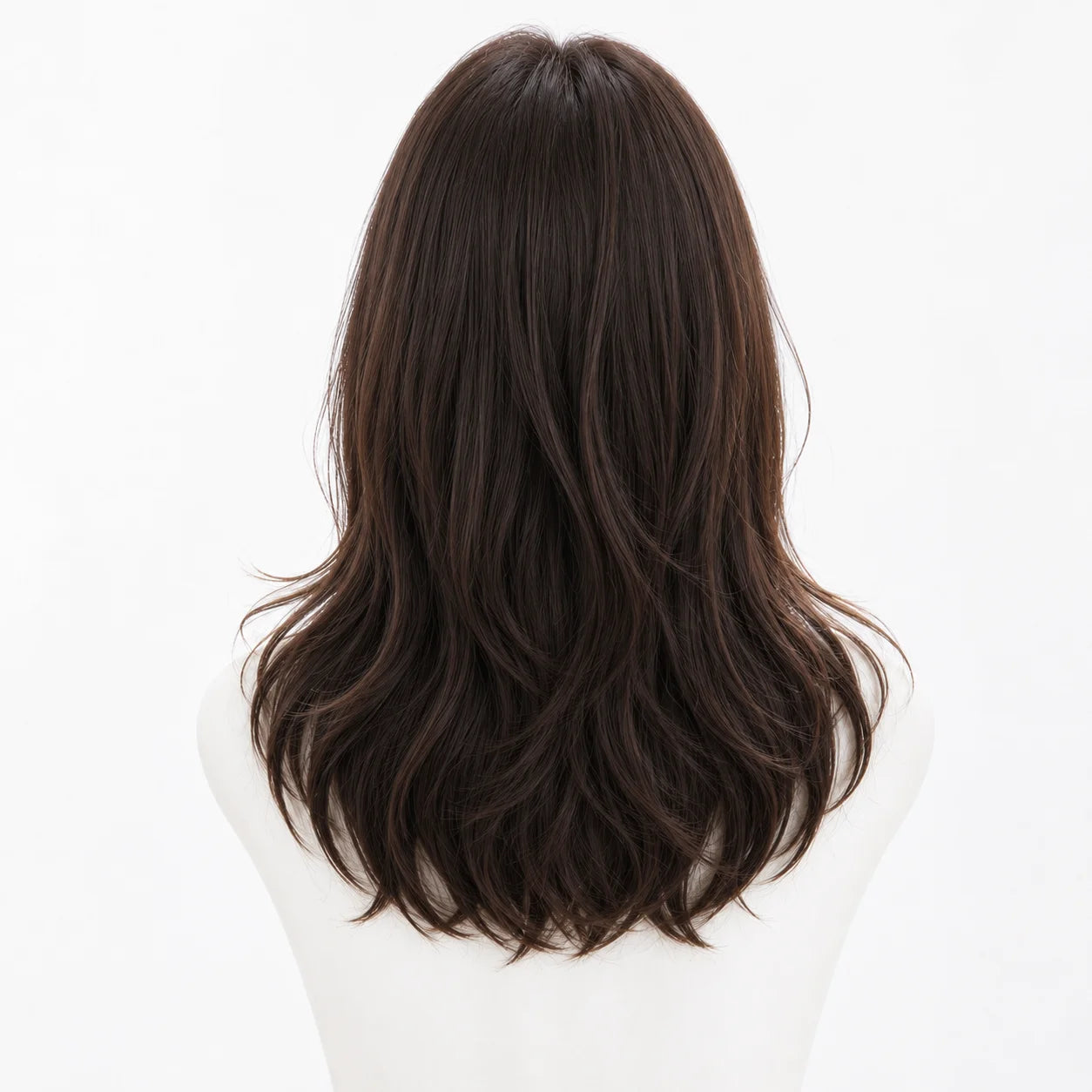 100% Human Hair Silk Base Wig Natural Color Dark Brown Glueless Lace Front Real Scalp Pre Plucked Brazilian Virgin Wig for Women