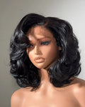 Egg Curly Bob Human Hair Wig Super High Density Wig HD Transparent 13x4 Lace Frontal Wig Brazilian Wigs For Black Women Wigs