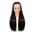 Synthetic Adult Manikin Head Creative Straight Long Hair Training Head Head Model Natural Hairstyle Manikin Head Barbershop