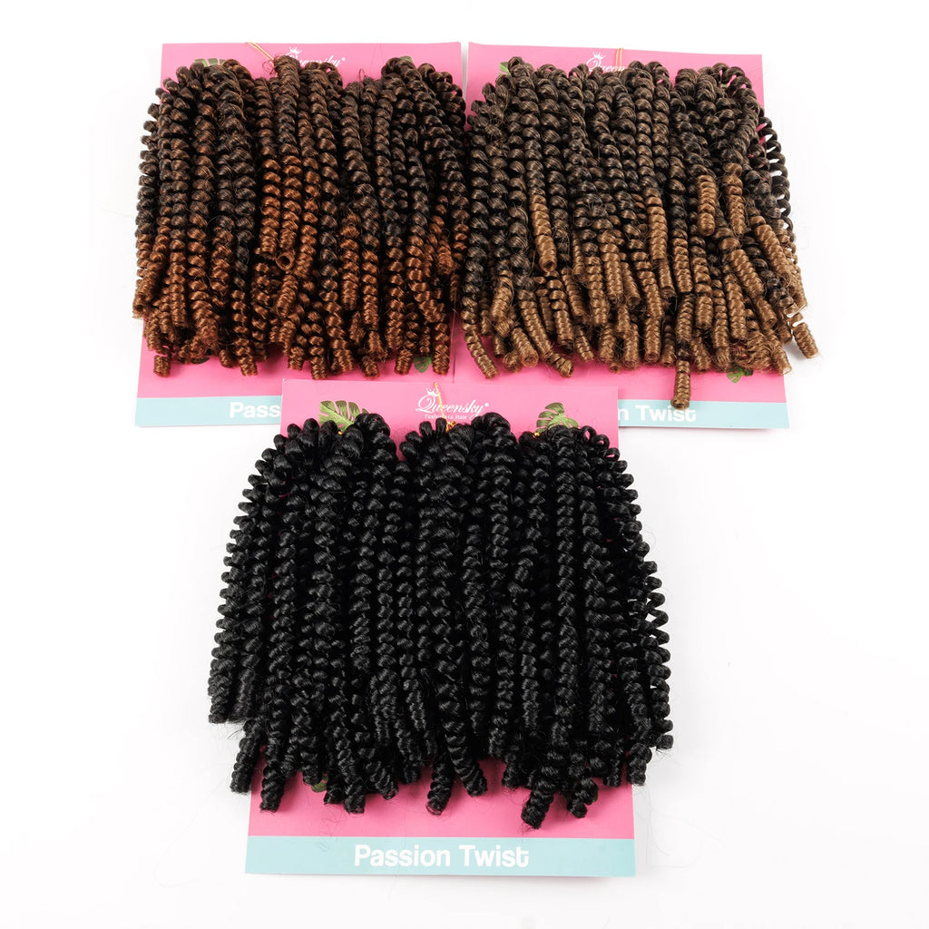 High Quality Human-Like Passion Twist Braiding Hair 30Inch Synthetic Hair Extensions Realistic Shine  for Women Beauty