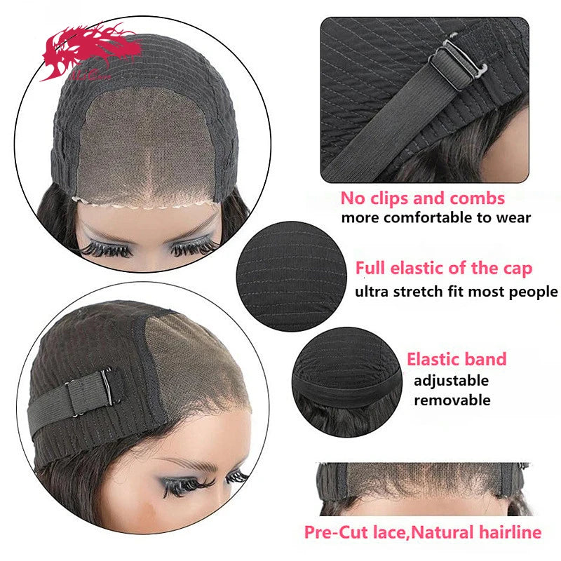 Body Wave Wear & Go Glueless Wig – HD Lace, 14-32 Inch