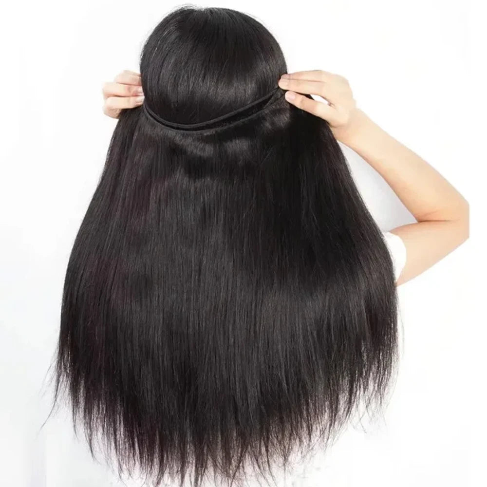 16A Raw Human Hair Bundles Bone Straight Double Drawn Unprocessed Virgin Vietnamese Hair Bundle Extensions Ombre Natural Color