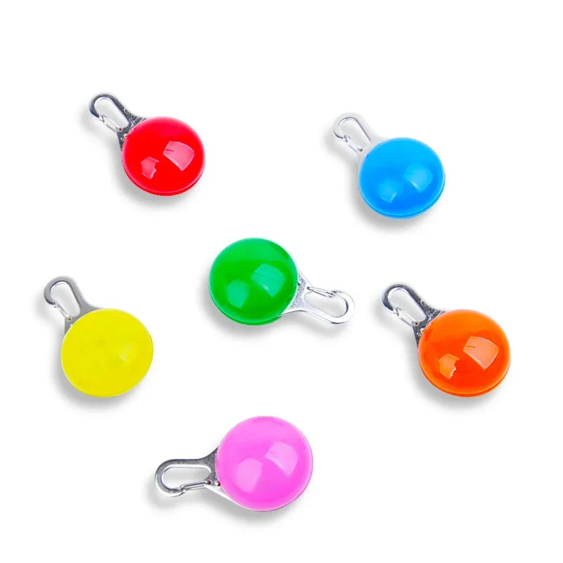 Led Dogs Collars Pendant Rechargeable Pet Usb Luminous Collar Pendant Puppy Flash Light Leash Accessorie Decoration Dog Necklace